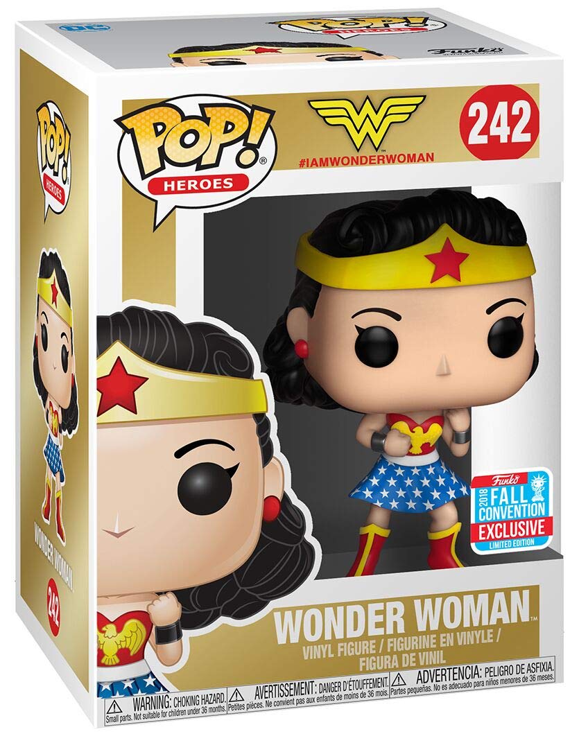 Funko Pop! Heroes: DC's Wonder Woman (First Appearance) (2018 Fall Convention Shared Exclusive)