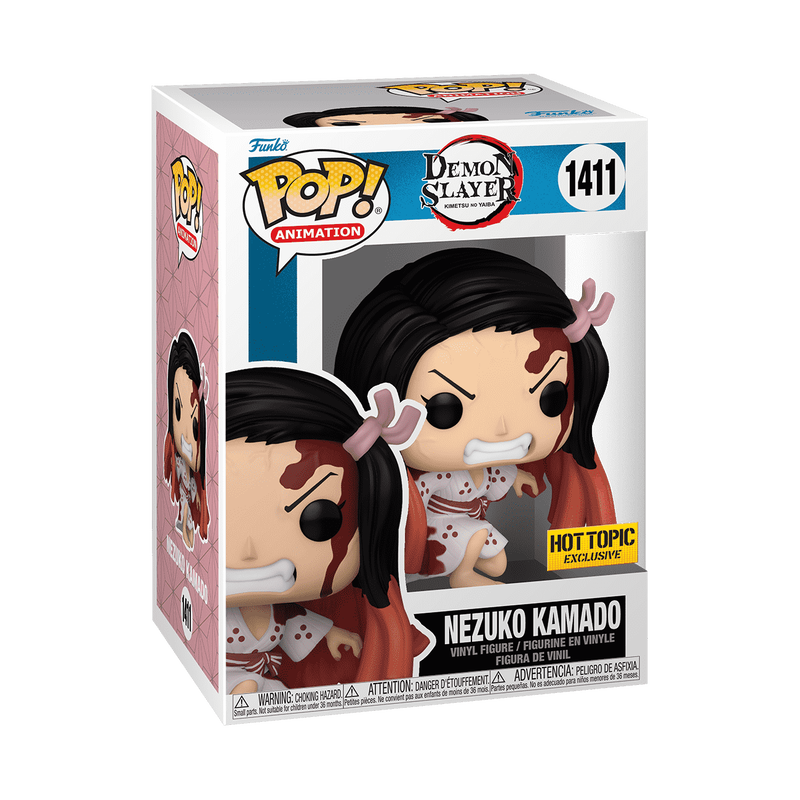 Funko Pop! Animation: Demon Slayer: Nezuko Kamado Kneeling (Hot Topic Exclusive)