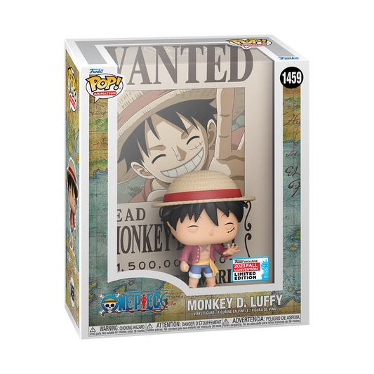 Animation: One Piece: Monkey D. Luffy Wanted Poster (2023 Fall Convention Exclusive) (Box Imperfection)