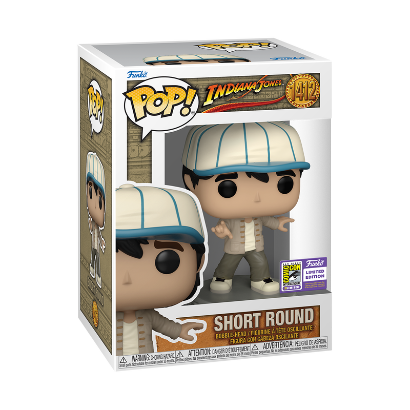 Funko Pop! Movies: Indiana Jones: Short Round (2023 SDCC Con Sticker)