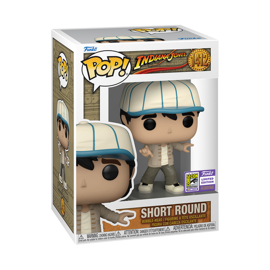 Movies: Indiana Jones: Short Round (2023 SDCC Con Sticker)