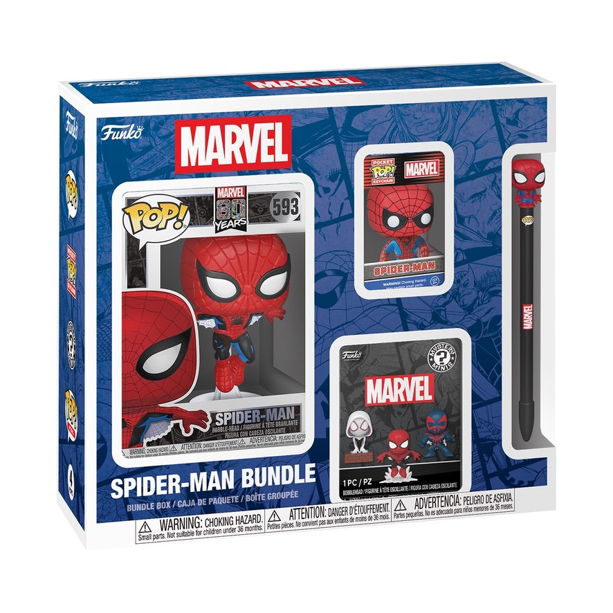 Funko Pop! Marvel: Spider-Man Bundle
