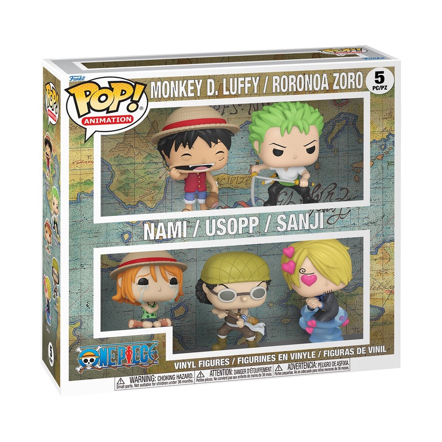 Funko Pop! Animation: One Piece: Straw Hat Pirates 5-Pack