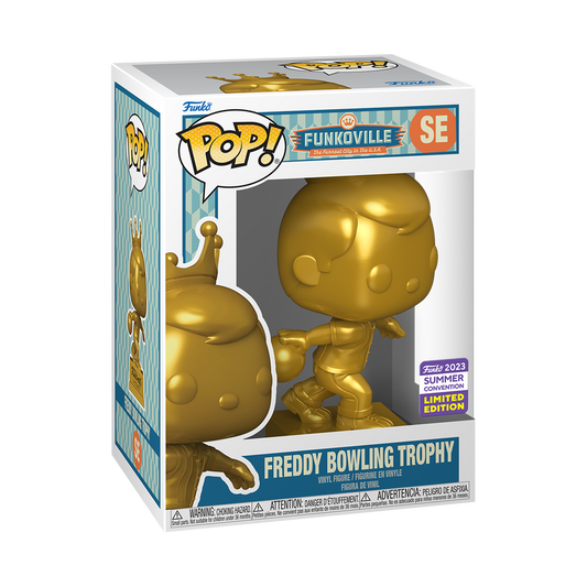 Freddy Funko Bowling Trophy (2023 Summer Convention Exclusive) (Box Imperfection)