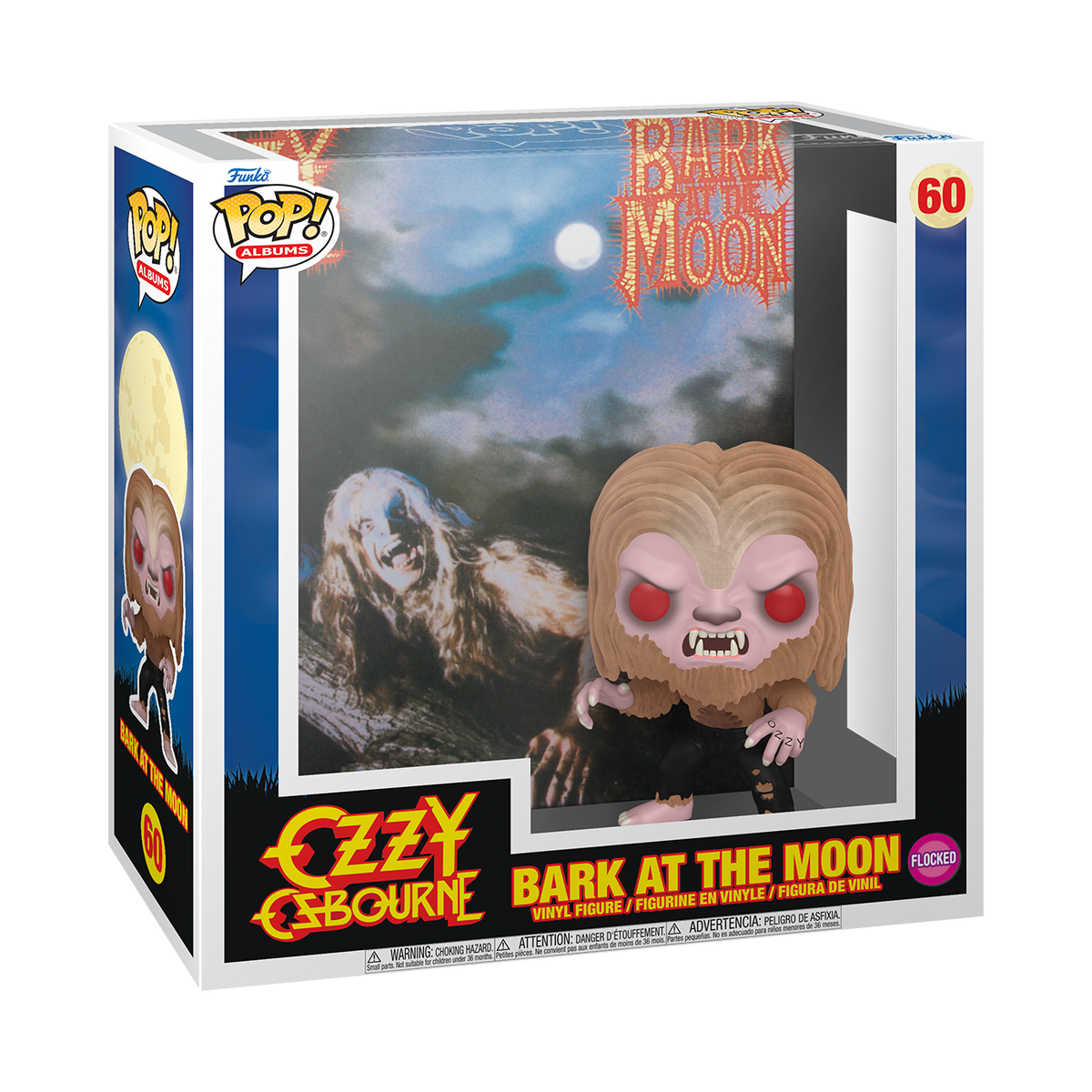 Funko Pop! Albums: Ozzy Osbourne: Bark at the Moon (Flocked