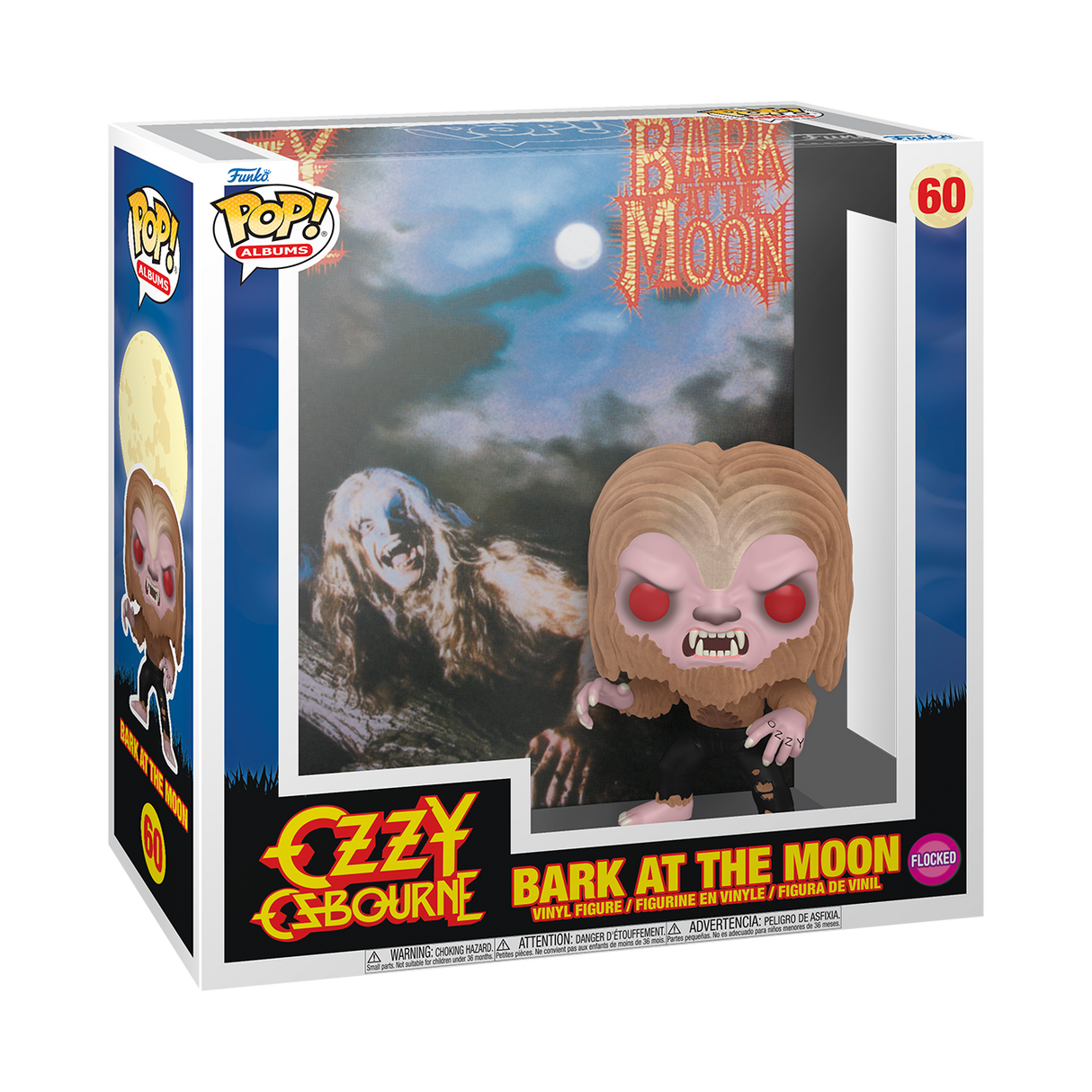 Funko Pop! Albums: Ozzy Osbourne: Bark at the Moon (Flocked)