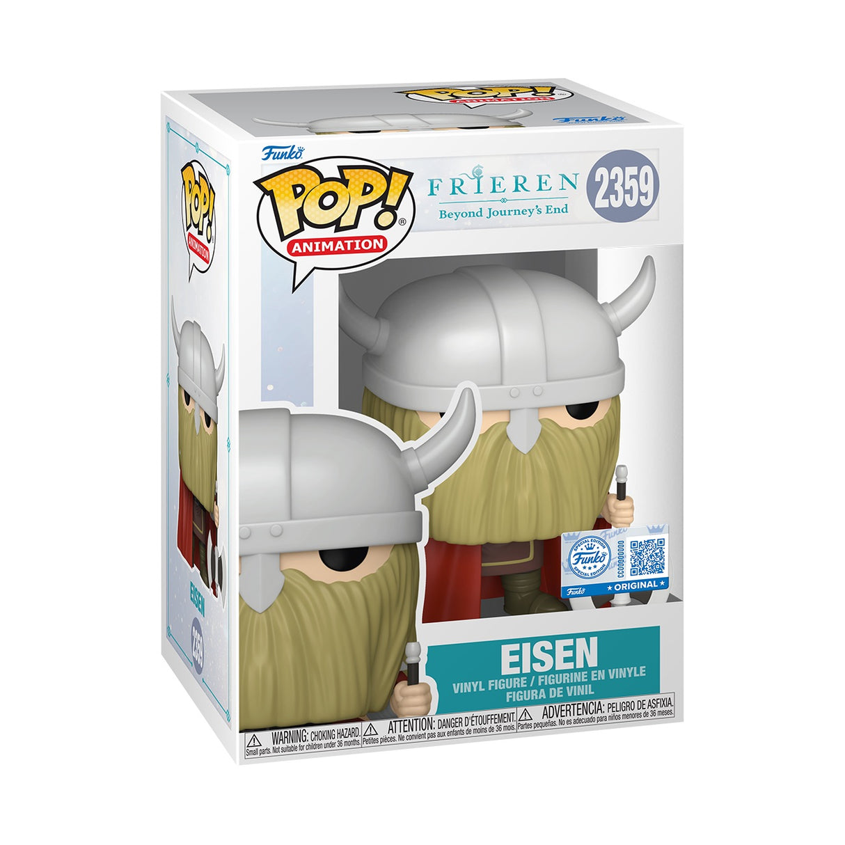 Funko Pop! Animation: Frieren Beyond Journey's End: Eisen (Specialty Series Exclusive)