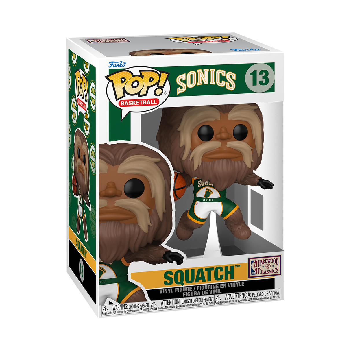 Funko Pop! Basketball: Seattle Sonics: Squatch