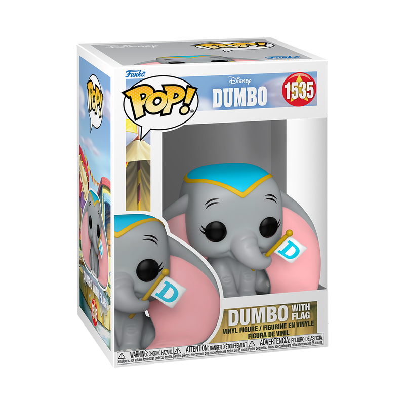 Funko Pop! Disney: Dumbo: Dumbo with Flag
