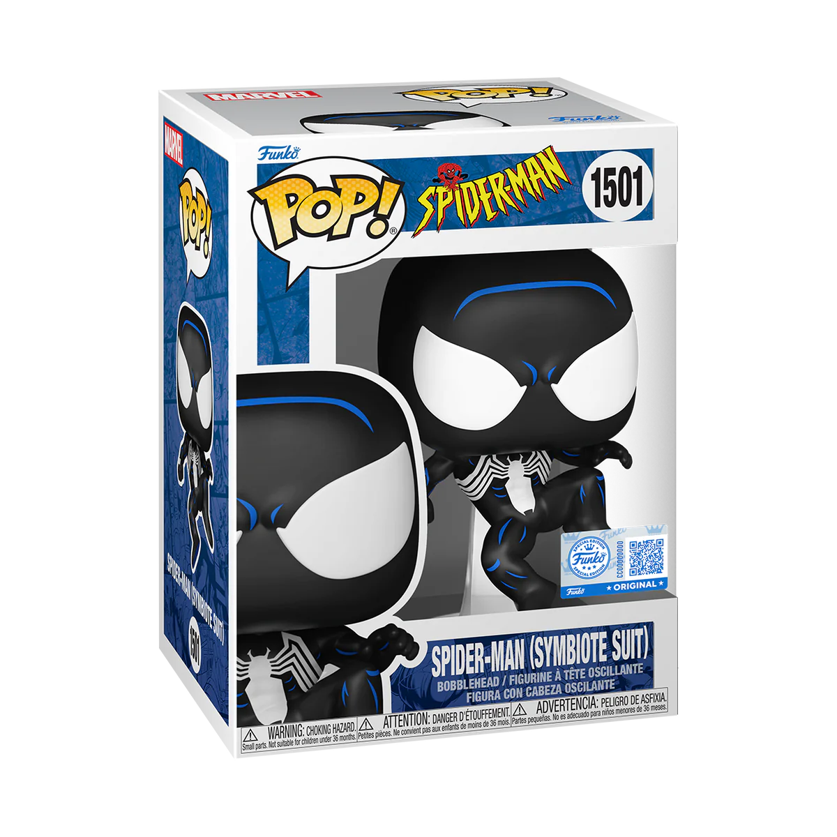 Funko Pop! Marvel: Spider-Man: Spider-Man (Symbiote Suit) (Target Exclusive)
