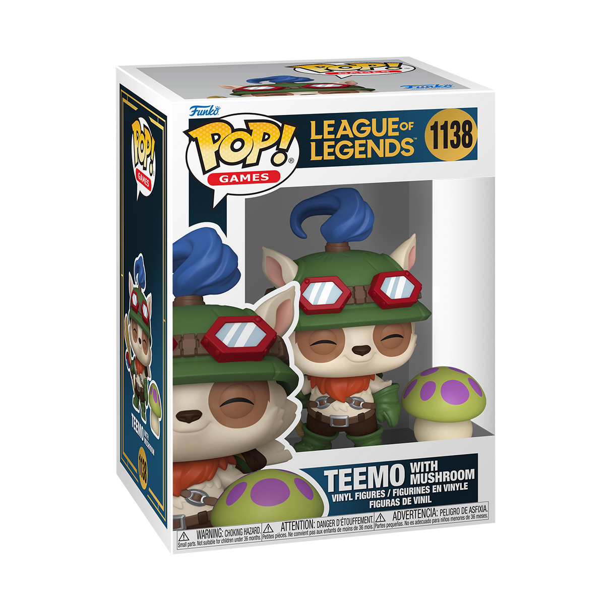 Funko Pop! Games: League of Legends: Teemo with Mushroom
