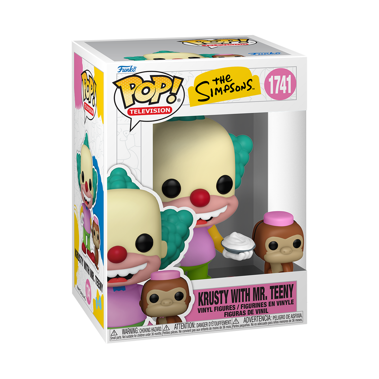 Funko Pop! Television: The Simpsons: Krusty with Mr.Teeny