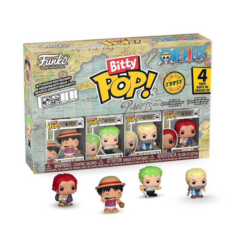 Funko Bitty Pop! One Piece: Luffy 4-Piece Set