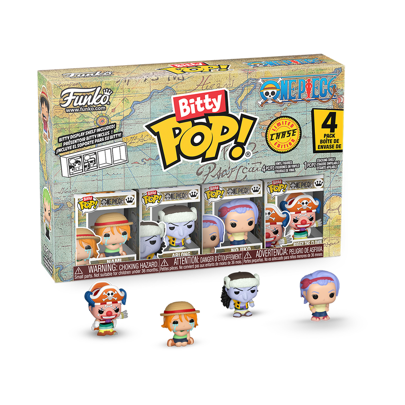 Funko Bitty Pop! One Piece: Nami 4-Piece Set