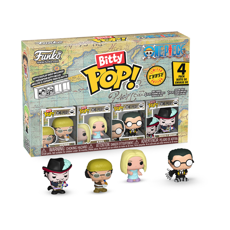 Funko Bitty Pop! One Piece: Usopp 4-Piece Set