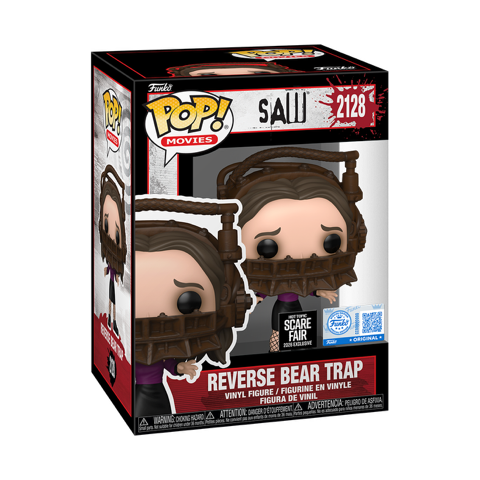Funko Pop! Movies: Saw: Amanda (Reverse Bear Trap) (2026 Hot Topic Scare Fair Exclusive)