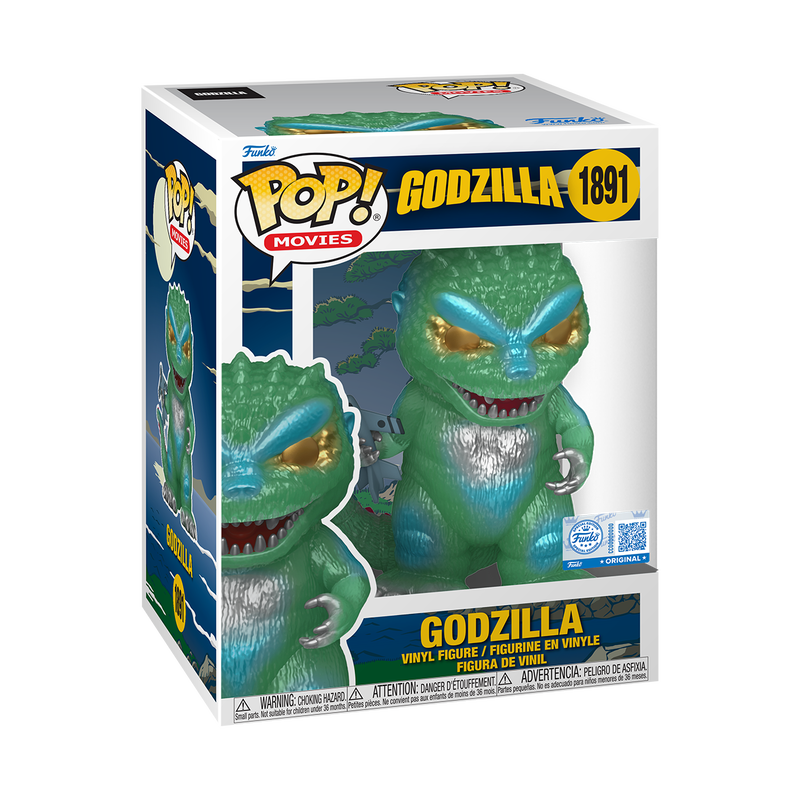 Funko Pop! Movies: Godzilla: Godzilla (Translucent) (Green) (Funko HQ Exclusive)
