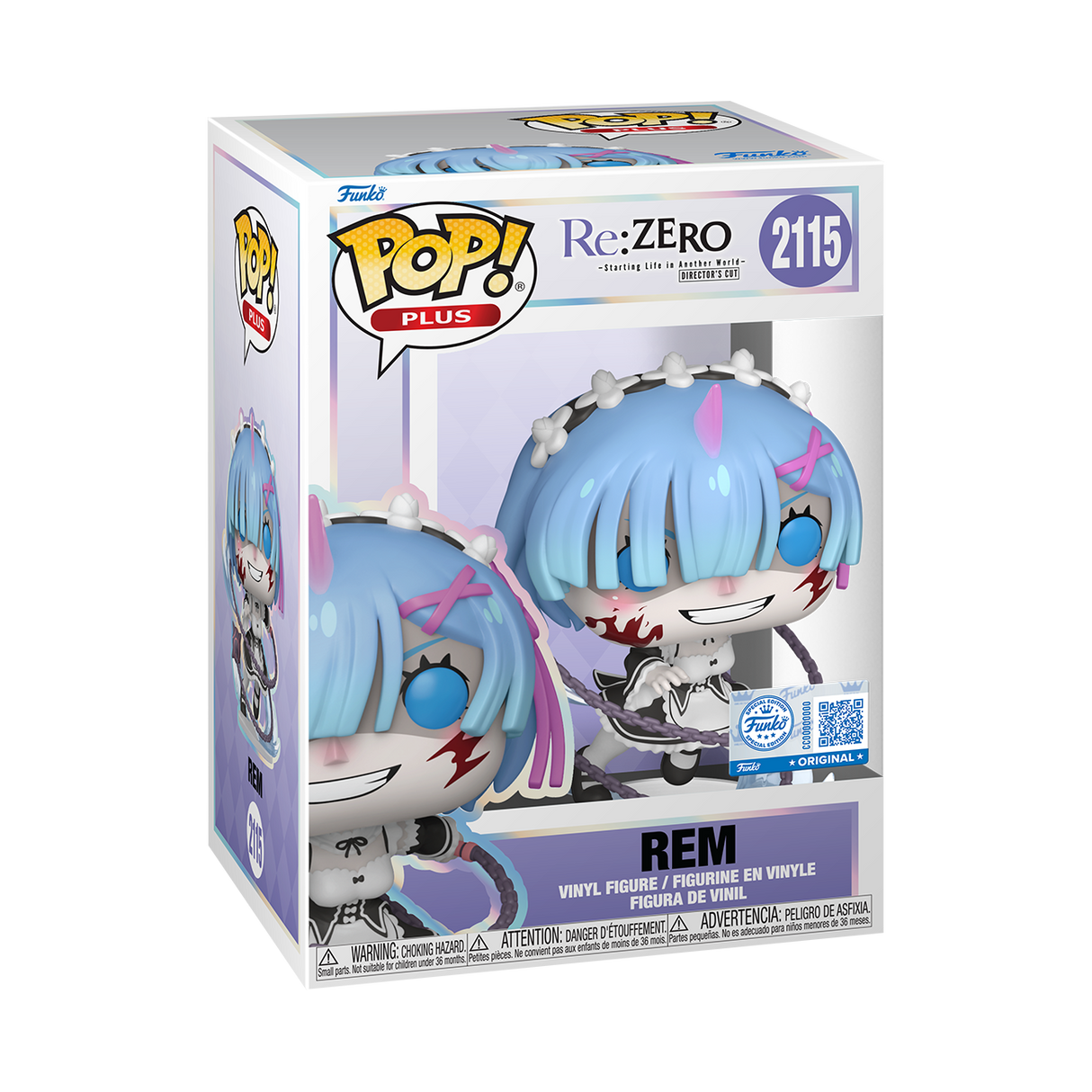 Funko Pop! Plus: ReZero Starting Life in Another World: Rem (Funko Special Edition)