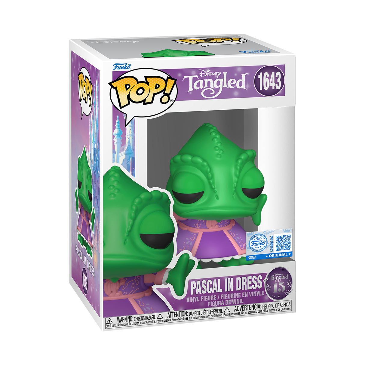 Funko Pop! Disney: Tangled: Pascal in Dress (Funko Special Edition)