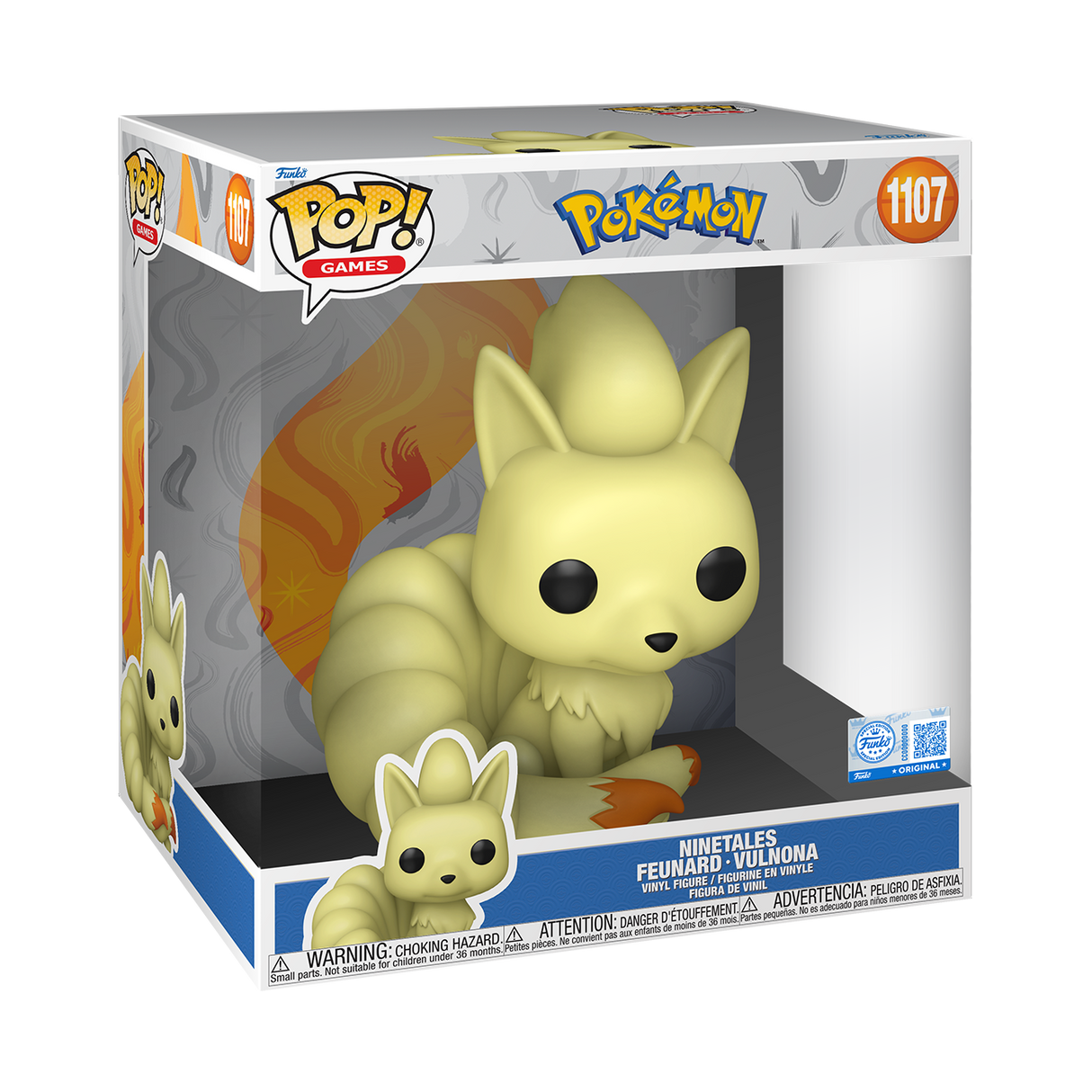 Funko Pop! Games: Pokemon: Ninetails (Jumbo 10") (Target Exclusive)