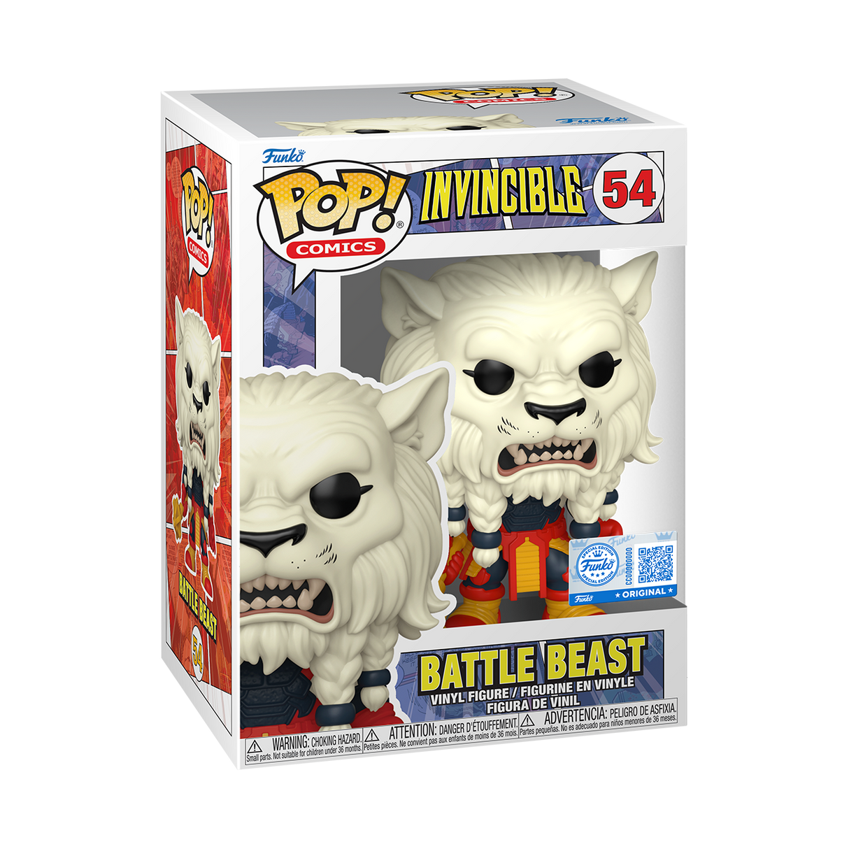 Funko Pop! Comics: Invincible: Battle Beast (Chalice Collectibles Exclusive)