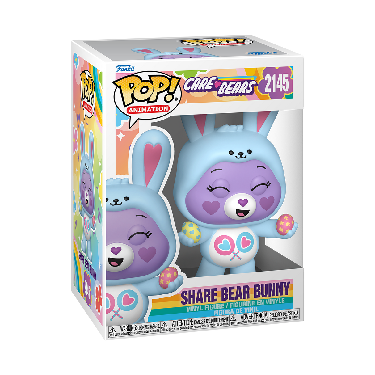 Funko Pop! Animation: Care Bears: Share Bear Bunny