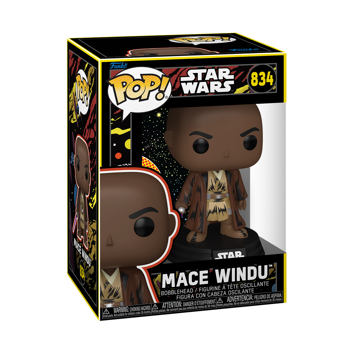 Funko Pop! Star Wars: Mace Windu (Retro)