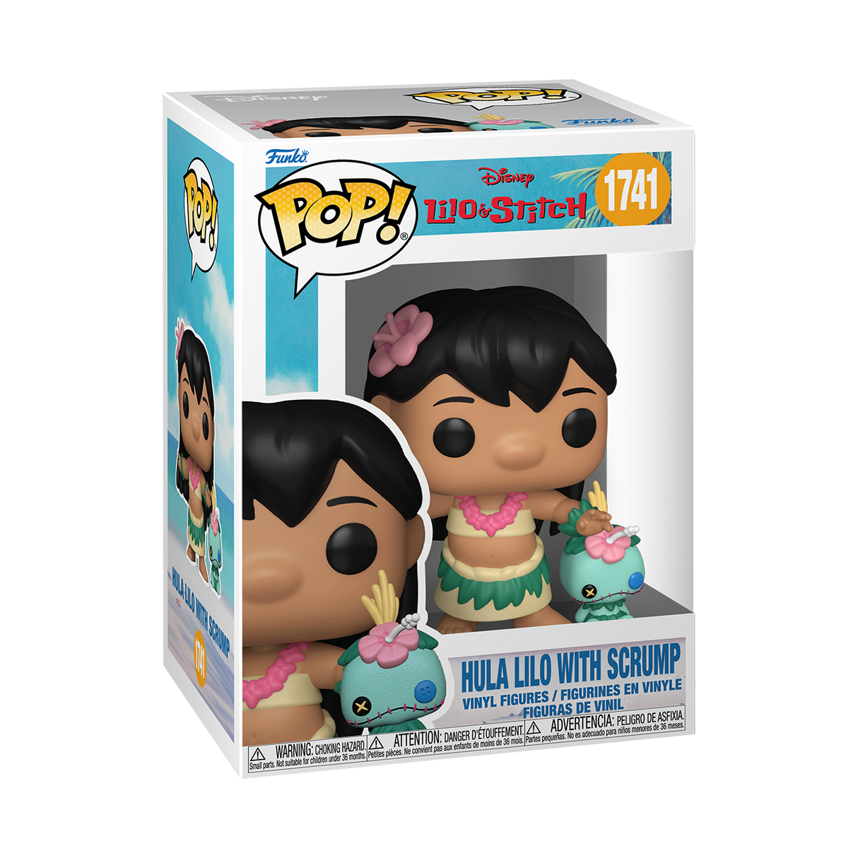 Funko Pop! Disney: Lilo and Stitch: Hula Lilo with Scrump