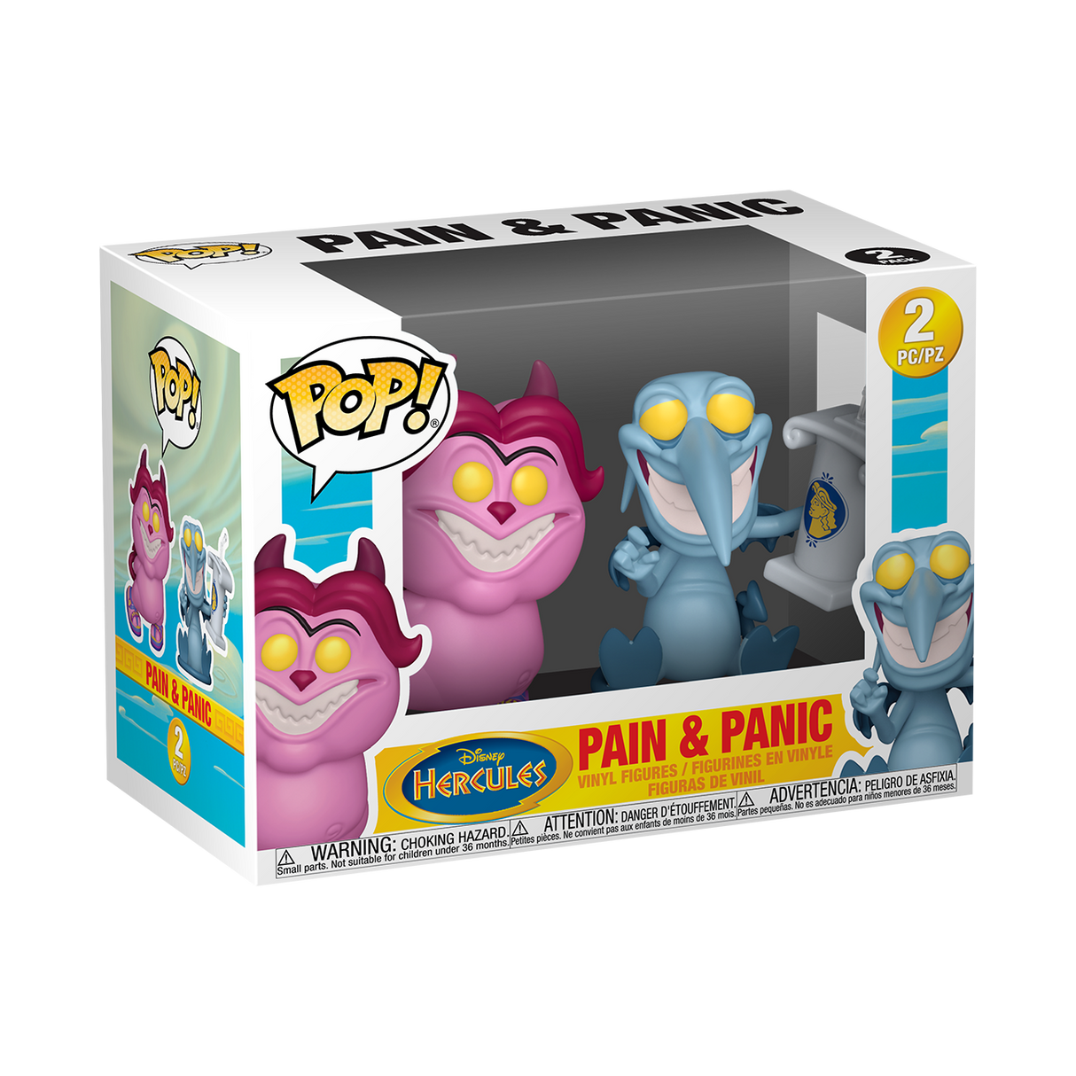Funko Pop! Disney: Hercules: Pain and Panic (2 Pack)