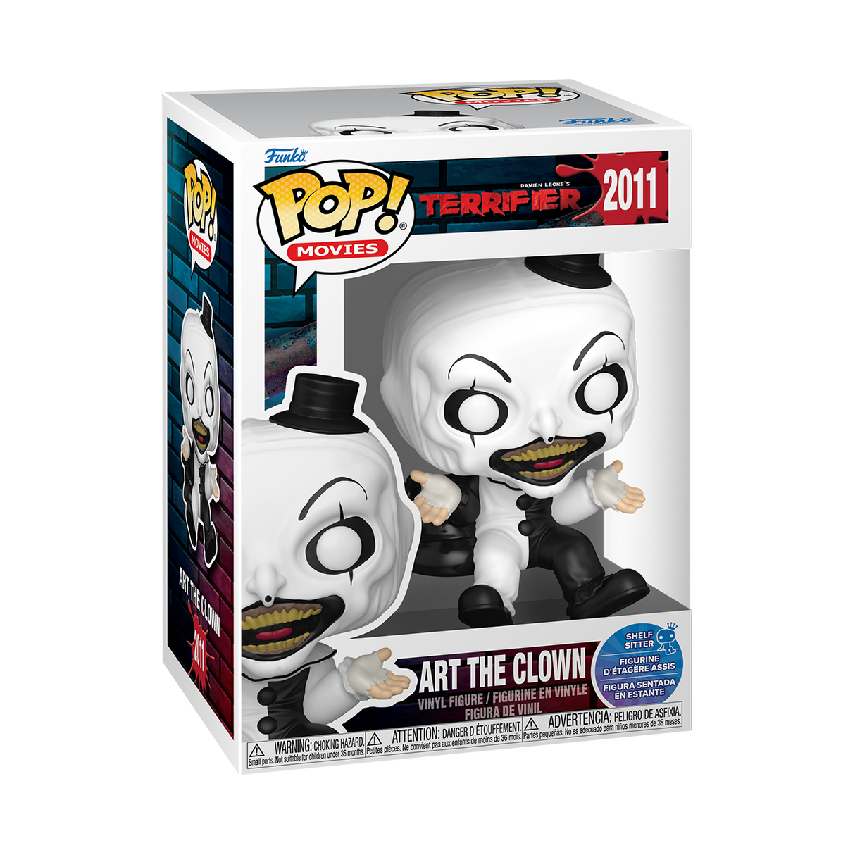 Funko Pop! Movies: Terrifier: Art the Clown (Shelf Sitter)