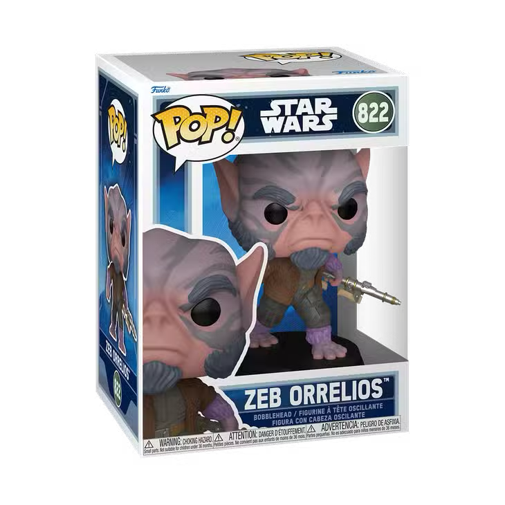 Funko Pop! Star Wars: Mandalorian and Grogu: Zeb Orrelios
