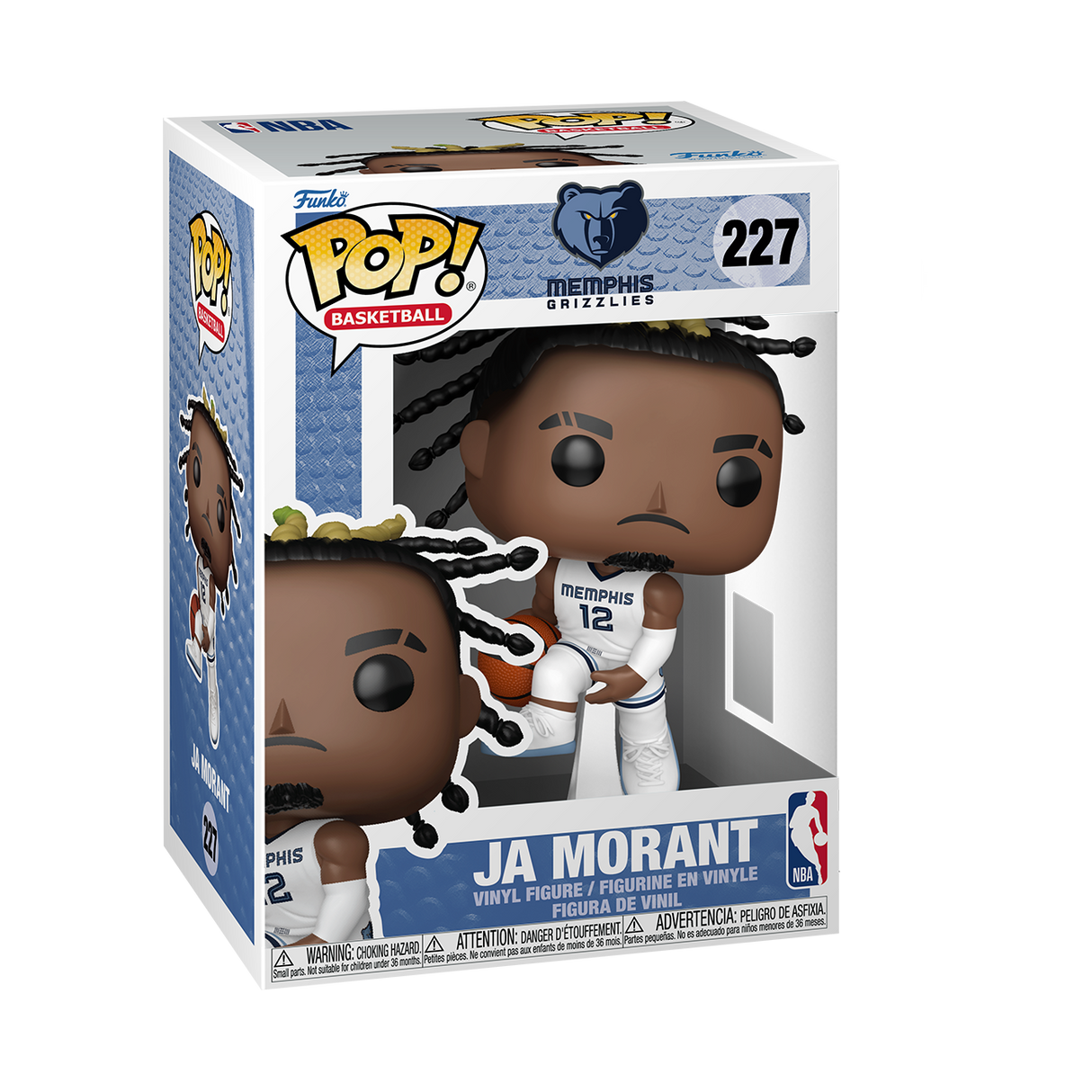 Funko Pop! Basketball: NBA's Memphis Grizzlies: Ja Morant