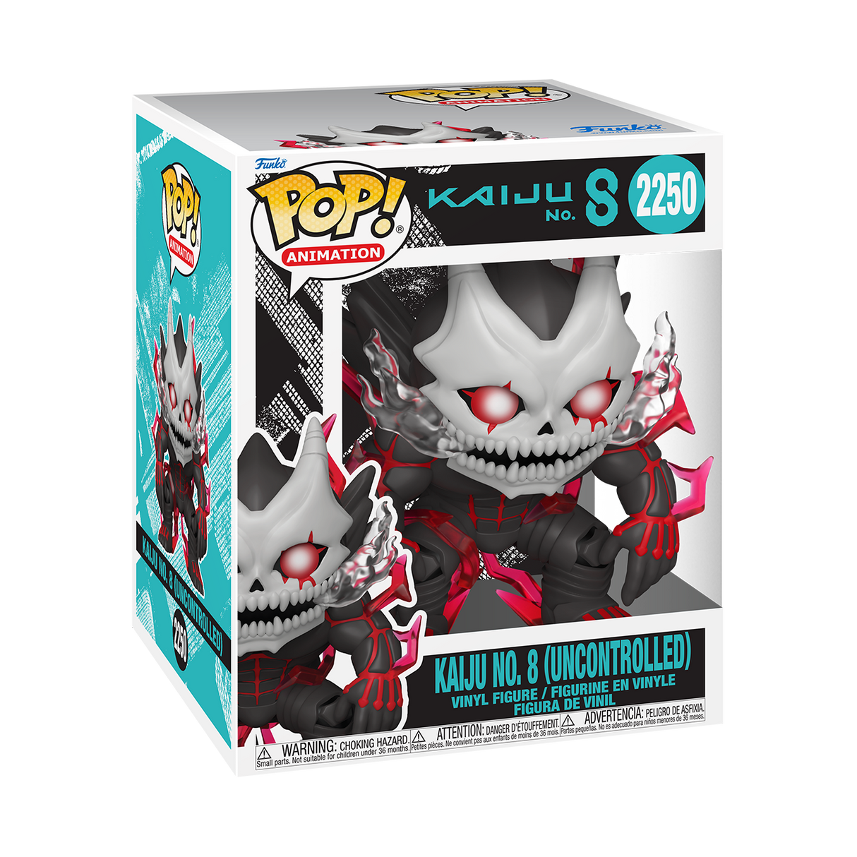 Funko Pop! Animation: Kaiju No.8: Kaiju No.8 (Uncontrolled) (Super 6”)