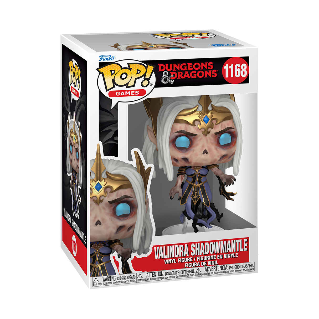 Funko Pop! Games: Dungeons and Dragons: Valindra Shadowmantle