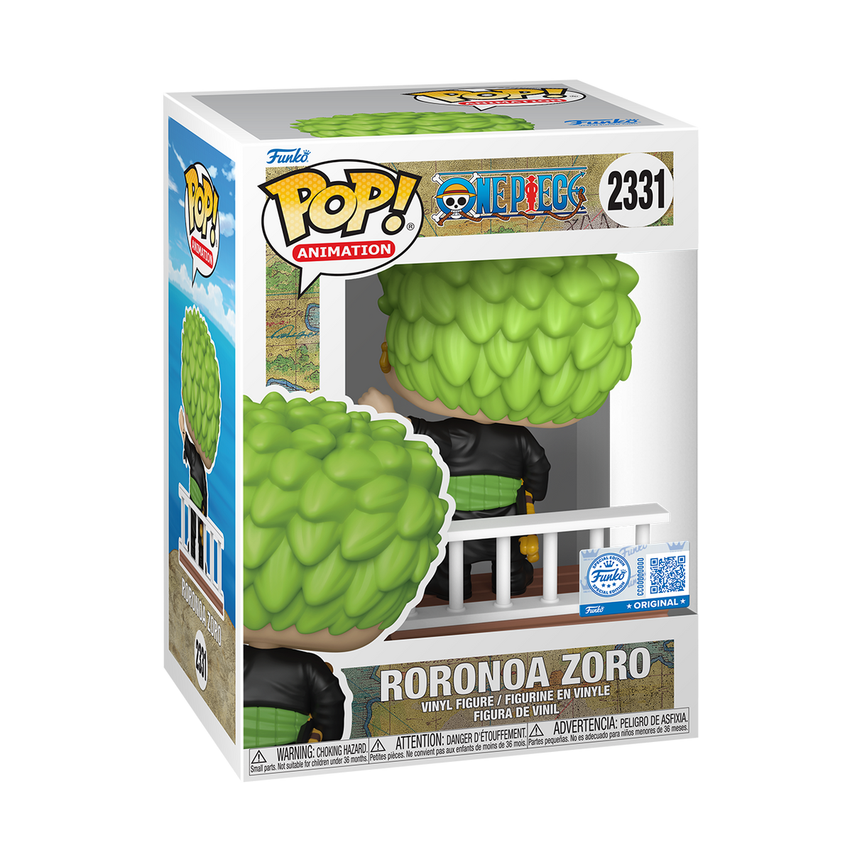 Funko Pop! Animation: One Piece: Zoro(Straw Hat Pirates) (Funko Special Edition)