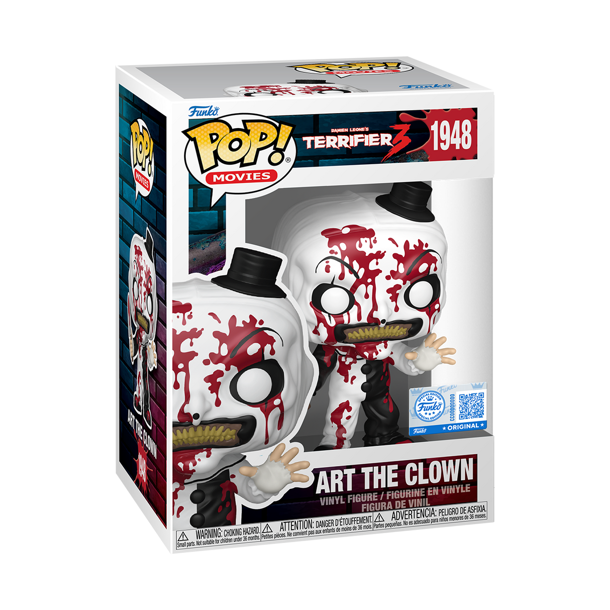 Funko Pop! Movies: Terrifier 3: Art the Clown (Funko Special Edition)