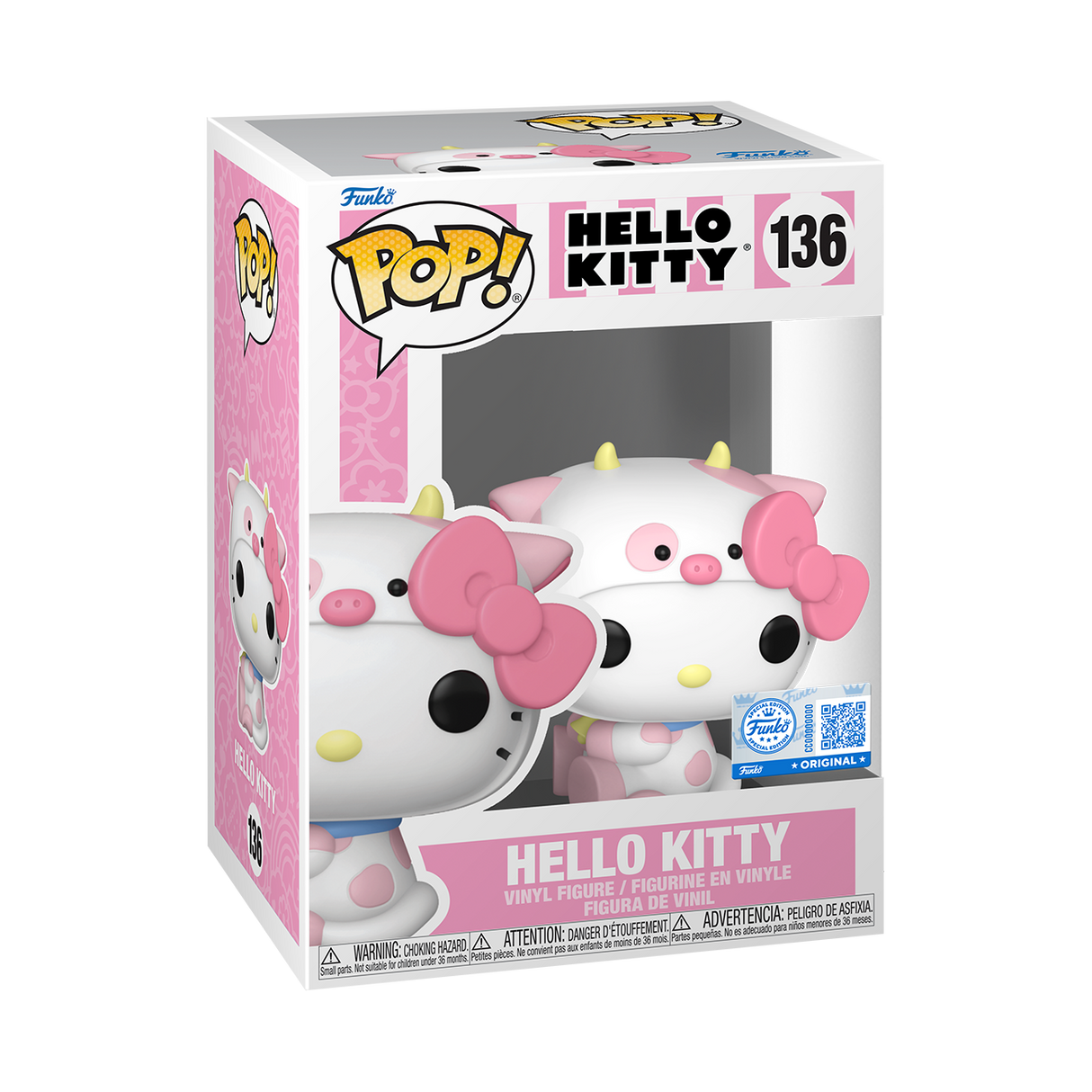 Funko Pop! Sanrio: Hello Kitty: Hello Kitty as Cow (Funko Special Edition)