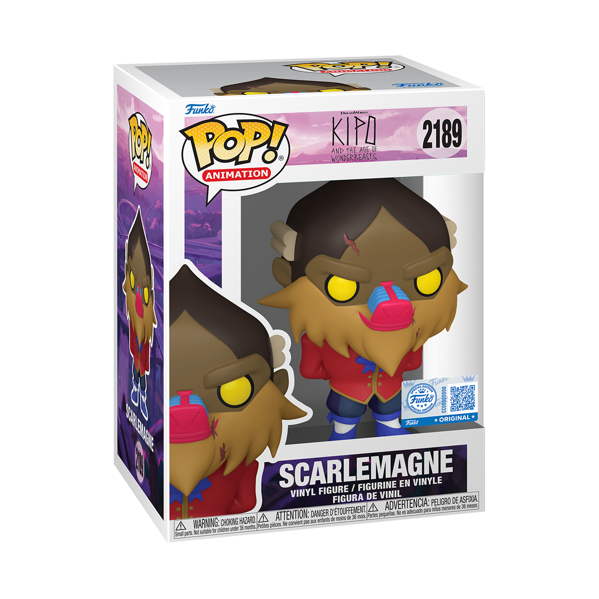 Funko Pop! Animation: Kipo and the Age of the Wonderbeasts: Scarlemagne (Funko Shop Exclusive)
