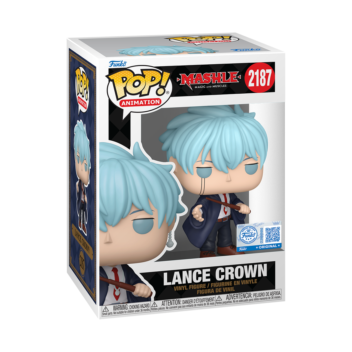 Funko Pop! Animation: Mashle Magic and Muscles: Lance Crown (Funko Shop Exclusive)