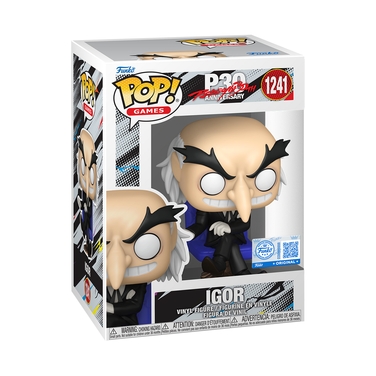 Funko Pop! Games: Persona 30th Anniversary: Igor (Funko Special Edition)