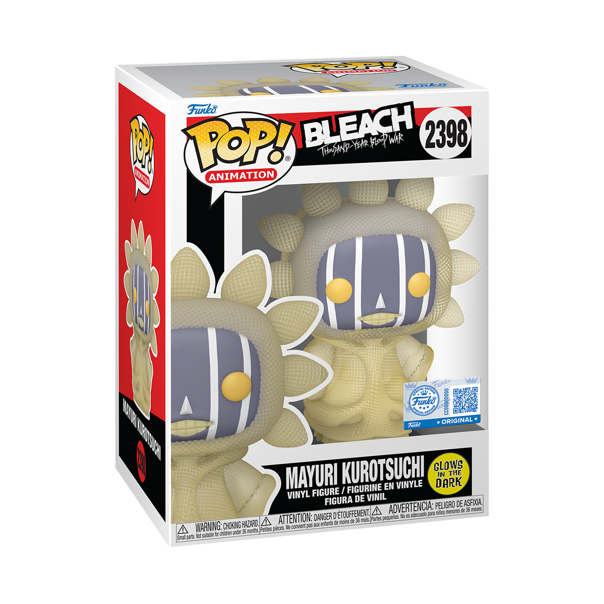 Funko Pop! Animation: Bleach Thousand Years Blood War: Mayuri Kurotsuchi (Glow) (Funko Special Edition)