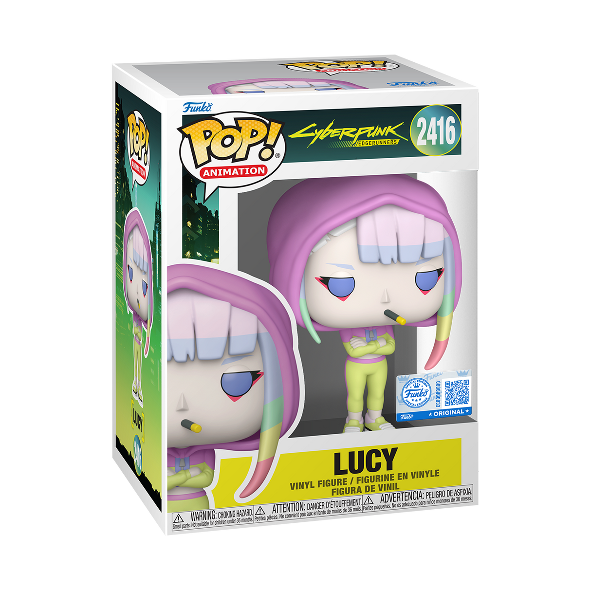 Funko Pop! Games: Cyberpunk Edgerunners: Lucy (Funko Special Edition)