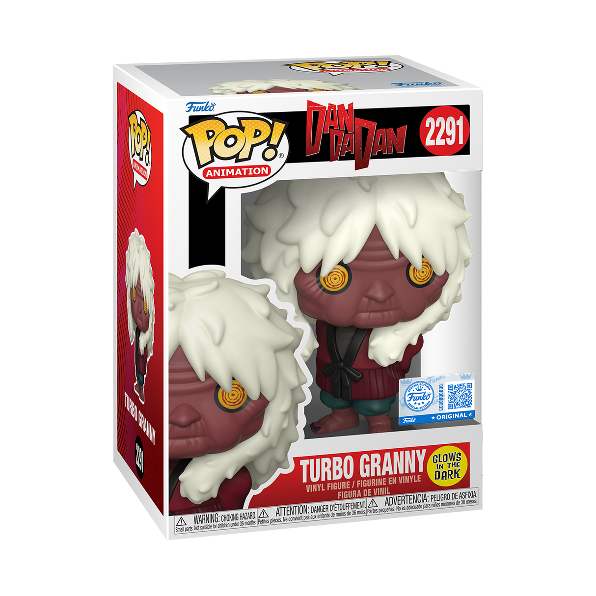 Funko Pop! Animation: Dandadan: Turbo Granny (Glow) (Funko Special Edition)