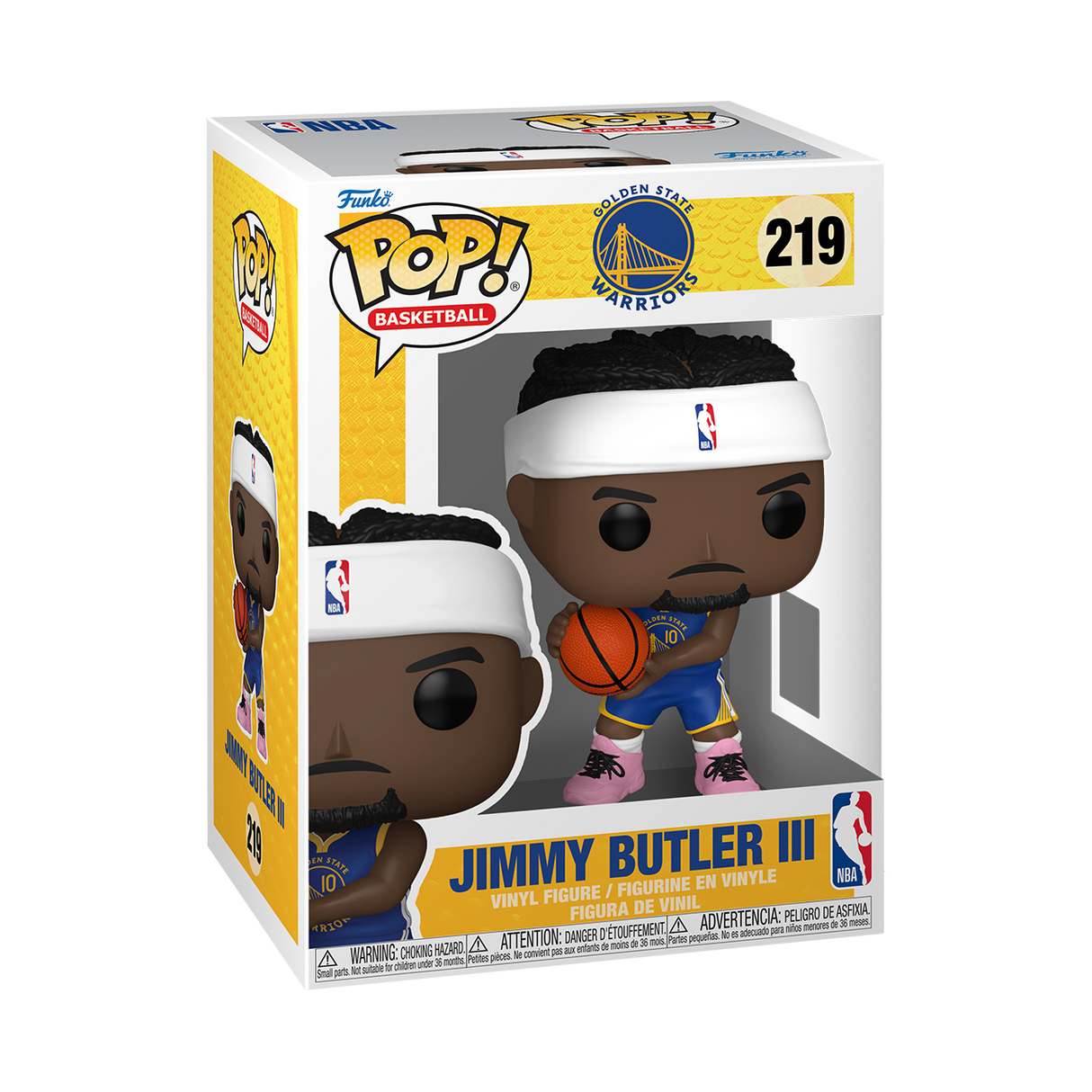 Funko Pop! Basketball: NBA's Golden State Warriors: Jimmy Butler III