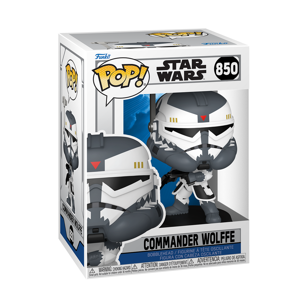 Funko Pop! Star Wars: Commander Wolffe