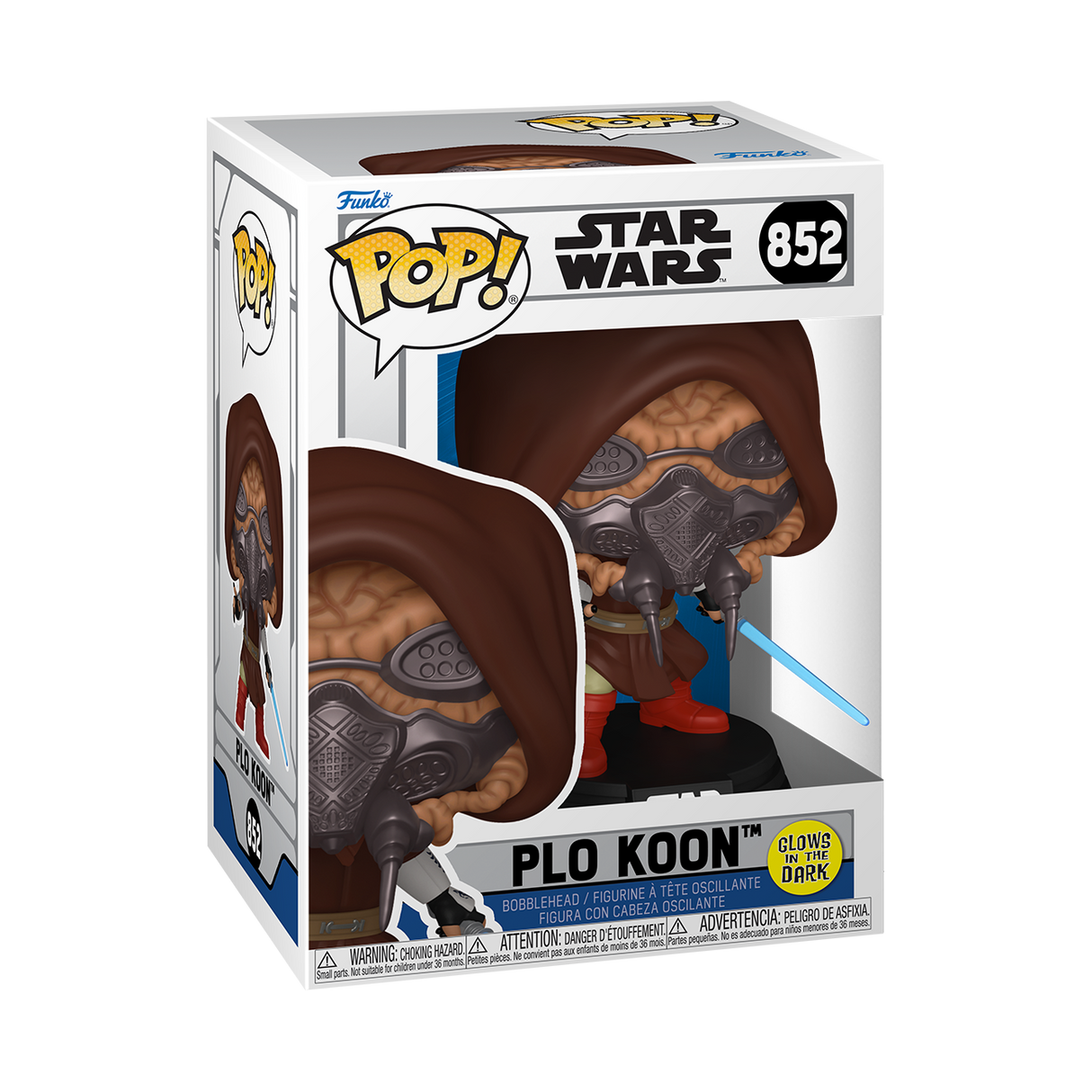Funko Pop! Star Wars: Plo Koon (Glow)