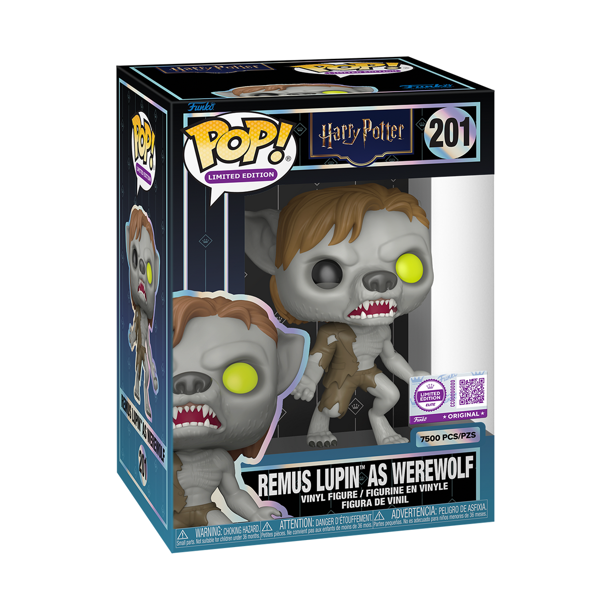 Funko Pop! Harry Potter Remus Lupin as Werewolf limited edition figure, exclusive collectible by Shak's Pop Shop