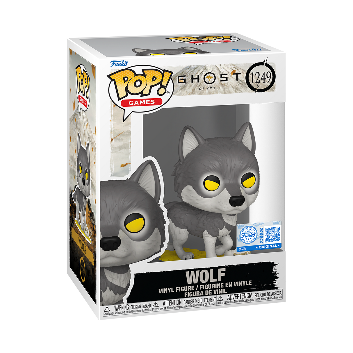 Funko Pop! Games: Ghost of Yotei: Wolf (Funko Special Edition)