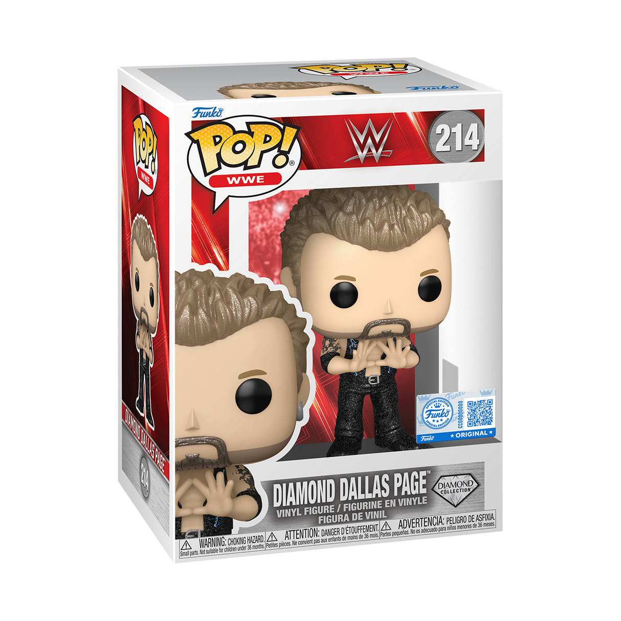Funko Pop! WWE: Diamond Dallas Page (Diamond Collection) (Funko Special Edition)