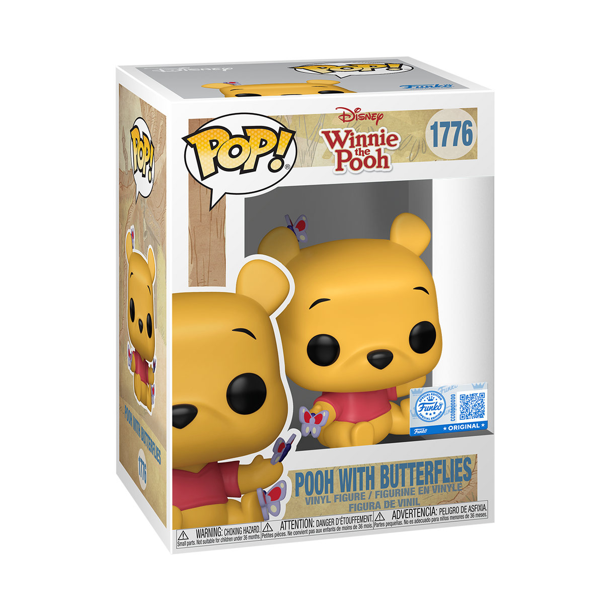 Funko Pop! Disney: Winnie the Pooh: Pooh with Butterflies (Funko Special Edition)